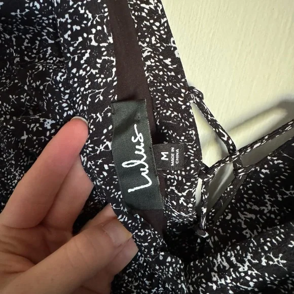 Lulus Black Floral Ruffled Tiered Maxi Dress - Medium - Picture 5 of 5